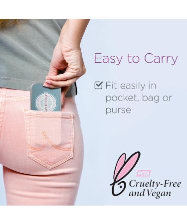 Nature Clean travel hand soap sheets for traveling - non-toxic, hypoallergenic, mini biodegradable paper soap sheets for travel, dissolvable portable soap for camping essentials refill - 80 units 80 Count (Pack of 1) - Buy Online on GoSupps.com