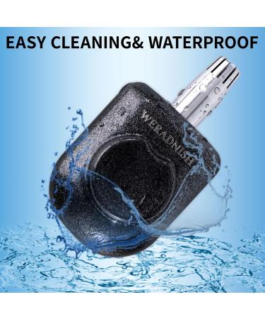 Manual Nose Hair Trimmer for Men & Women - Portable Waterproof Painless Ear & Nose Trimmer - No Battery Needed - Buy Online on GoSupps.com