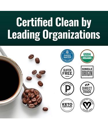 Natural Force Organic Clean Decaf Coffee + Organic MCT Oil Bundle 100% Pure Coconut MCTs & Mold & Mycotoxin Free Coffee Non-GMO Keto Paleo and Vegan - 12 Oz and 16 Oz - Buy Online on GoSupps.com