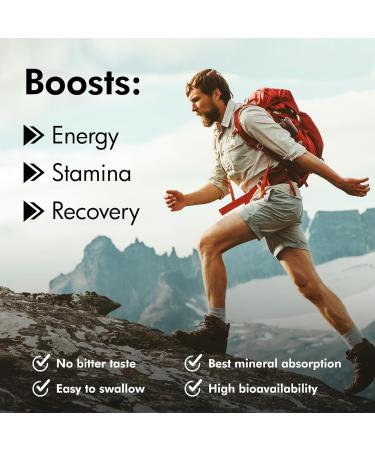 Organic Shilajit Capsules - 20 000mg Gold Grade Plus with Fulvic & Humic Acid | 120 Capsules for Energy Stamina & Brain Support - Made in the USA - Buy Online on GoSupps.com