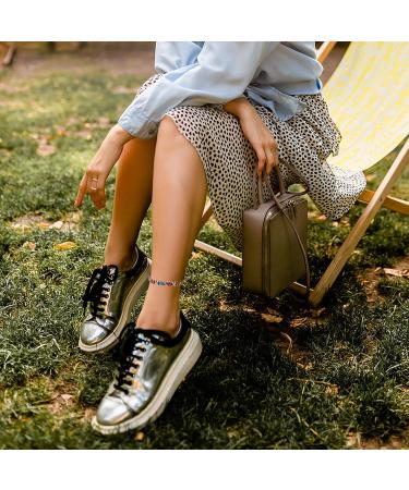 YINOX Magnetic Copper Anklet for Arthritis - Extra Strong Magnets (24cm/8mm) | International Shipping Available - Buy Online on GoSupps.com