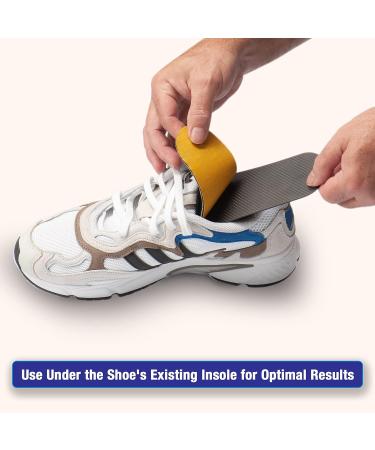 Ergoactives Carbon Fiber Insole for Men and Women - Sizes M 9-12 W 7-9 - Alleviates Morton's Neuromas, Plantar Fasciitis & More - Rigid Shoe Insert (1 unit) - Womens 9 - Buy Online on GoSupps.com