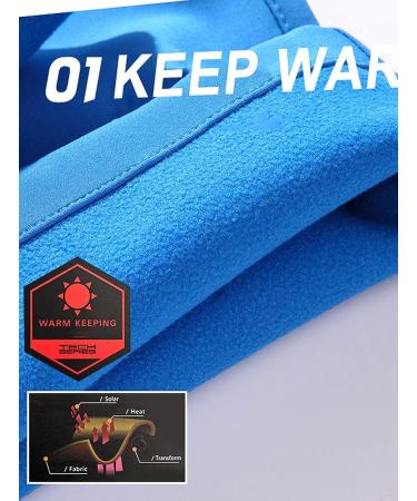 BELLOO Children's Softshell Pants - Waterproof Windproof Trekking Pants with Fleece Lining | Dark Blue Size 128 - Ideal for Outdoor Adventures - Buy Online on GoSupps.com