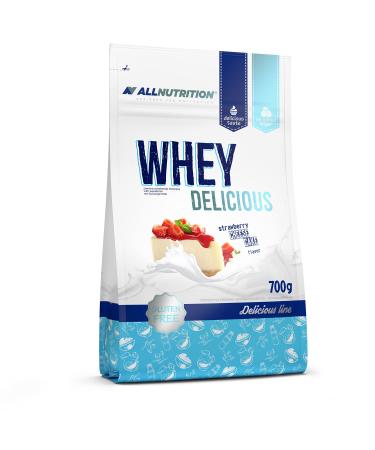 Allnutrition Whey Delicious Strawberry with Hazelnuts - 700 g