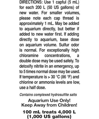 Seachem Prime Water Conditioner 100 ml 100 ml (Pack of 1) - Buy Online on GoSupps.com