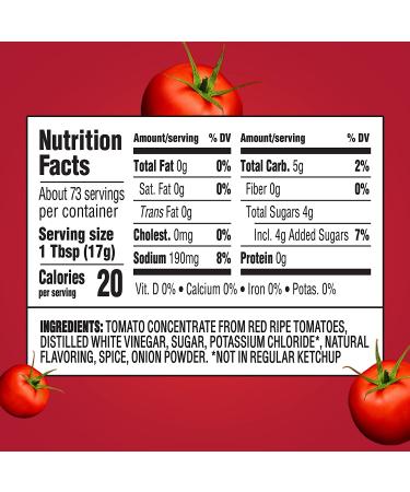 Heinz Tomato Ketchup No Salt Added 14 Ounce (Pack of 6) | Buy Online - Buy Online on GoSupps.com
