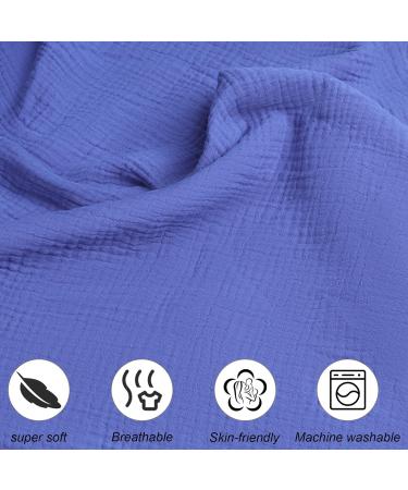 Nursing Cover Breastfeeding Baby Cotton | Soft Adjustable Breastfeeding Cover Up in Light Blue | Breast Feeding Cover for Mom - Buy Online on GoSupps.com