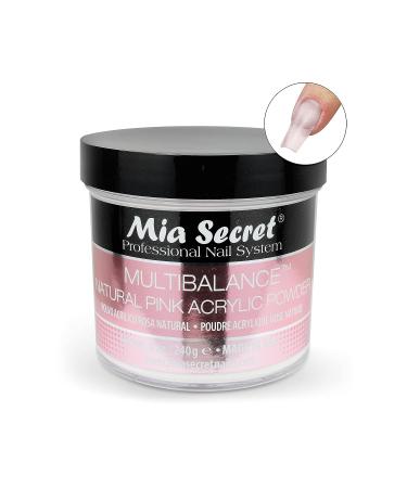 Mia Secret Multibalance Natural Pink Acrylic Nail Powder 8oz - Professional Grade Formula - Buy Online on GoSupps.com