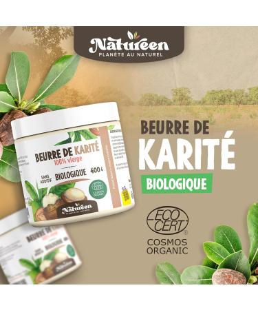  Plan te au Naturel Plan te au Naturel Shea Butter 800g - Organic - 100% Virgin - 100% Plant-Based - No Additives - Unrefined - Buy Online on GoSupps.com
