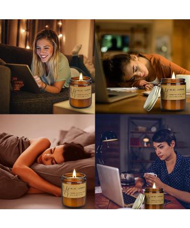 Scented Aromatherapy Candles Gift Set - Lavender & Fresh Rose | 2 Pack 7.2 oz Soy Jar Candles | Long Lasting Fragrance for Home | Birthday, Valentine, Mother's Day Gifts - Buy Online on GoSupps.com