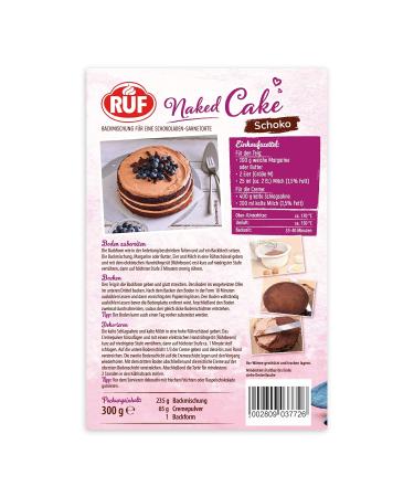 Buy Call Naked Cake Chocolate Baking Mix Perfect for Chocolate Cream Birthday & Wedding Cakes | 300g | International Shipping - Buy Online on GoSupps.com