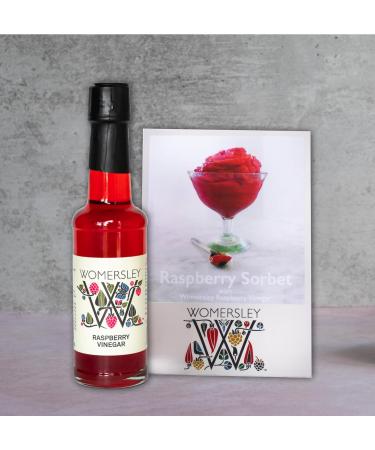 Womersley Gourmet presentation gift box with recipe cards - British Fine Fruit Vinegar for cooking salad dressing marinades Great Taste Award Winners (2 x 150ml) - Buy Online on GoSupps.com
