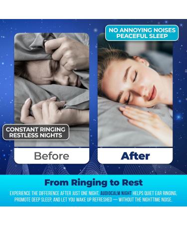 Night (60 Caps) | Natural Tinnitus Relief Supplement for Sleep | Eases Nighttime Ear Ringing and Hearing Discomfort | Non-Habit Forming Sleep Aid 60 Caps (Pack of 1) - Buy Online on GoSupps.com