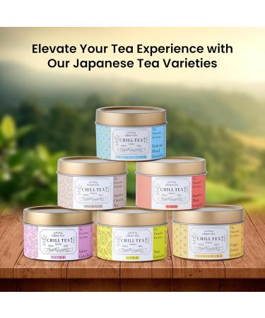 Fruit & Floral Green Tea by CHILL TEA Tokyo (30g Loose Leaf)- Japanese Tea Loose Leaf Tea Flavoured Tea- Fruity & Floral Flavour Fruit with Rosehip Made in Japan. - Buy Online on GoSupps.com