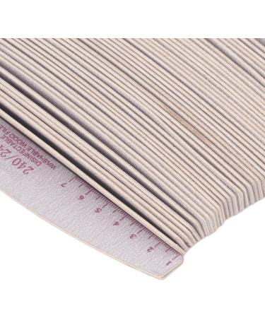Portable 240/240 Grit Nail Files with Double Sided Emery Board Suitable for Finishing Nails Toenails Acrylic Nails and Fake Nails - Buy Online on GoSupps.com