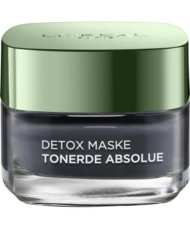 L'Or al Paris Clay Absolue Detox Mask Face Mask with Pure Clay and Activated Carbon Removes Blackheads and Ensures a Healthy Radiant Complexion 50 ml - Buy Online on GoSupps.com