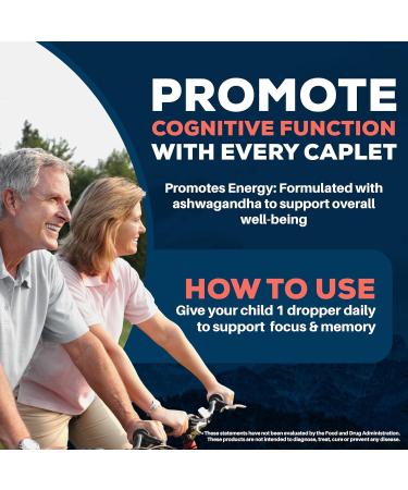 Ayush Herbs BacopaPlus Drops for Kids - Kids Focus and Attention Supplement with Bacopa Ashwagandha Ginkgo Support for Brain & Memory Organic Ingredients - 2 Fl Oz (80 Servings) - Buy Online on GoSupps.com