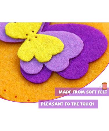 Flying Childhood Felt Crafts for Girls Sewing Kit - DIY Bags and Purses for Beginners | Arts and Crafts Projects for Kids - Christmas Gift Idea - Buy Online on GoSupps.com