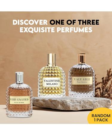 Men's Cologne Valentine Set Wonderful Multi Scent Eau de Toilette Natural Spray Men's Perfume For all Day Used 100ML Each Bottle(Random 1PCS) Valentine Yellow 3.4 Fl Oz (Pack of 1) - Buy Online on GoSupps.com