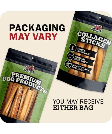 Redbarn Collagen Sticks X-Large Count of 25 Beef 4.2 Ounce (Pack of 25) - Buy Online on GoSupps.com