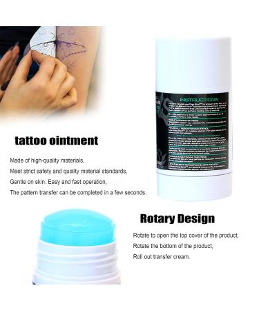 BaodeLi Tattoo Transfer Cream 60g - Clear Temporary Tattoo Patterns Gel for Professional Body Art - Buy Online on GoSupps.com