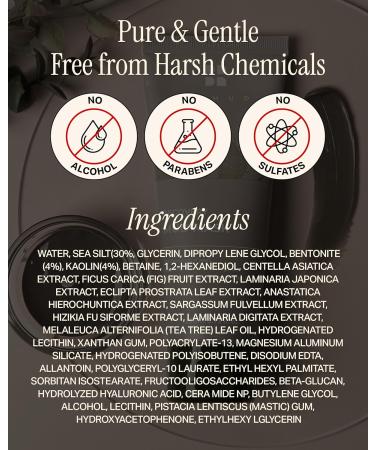 Recovery Mud Clay Face Mask | Hydrating Korean Deep Pore Cleanser | 91.8% Natural Ingredients | K Beauty Oil Control | 3.72 fl oz - Buy Online on GoSupps.com