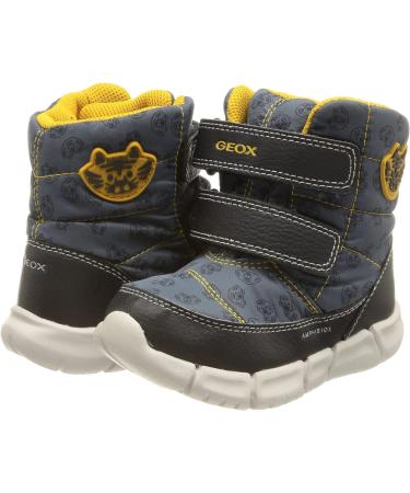 Geox Baby Flexyper Boy ABX Hi-Top Sneakers - 3.5 UK - Avio Ochreyellow - Buy Online on GoSupps.com