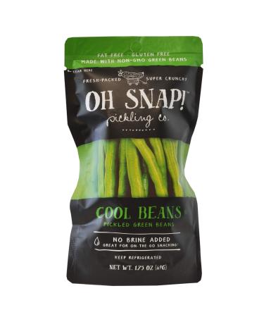 OH Snap Cool Beans Pickled Green Beans, 1.75 Ounce -- 12 per case.