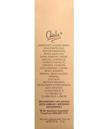 Charlie Gold by Revlon for Women Eau De Toilette Spray 3.3 Ounce (100 ml) 3.3 Fl Oz (Pack of 1) Fresh - Buy Online on GoSupps.com