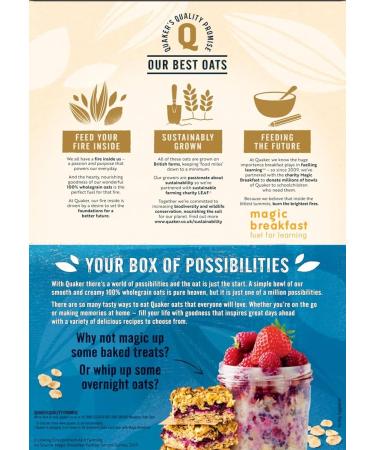  Quaker Quaker Porridge Avoine 1 5 kg - Buy Online on GoSupps.com