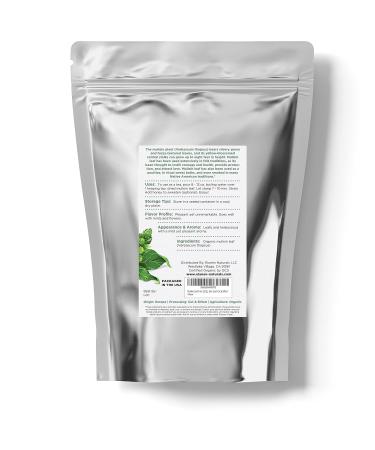 USDA Certified Organic Mullein Leaf Tea 8 oz - Premium Quality Mullien Smoking Herb - Natural Mullein Tea - Cut & Sifted - Pack of 1 - Buy Online on GoSupps.com