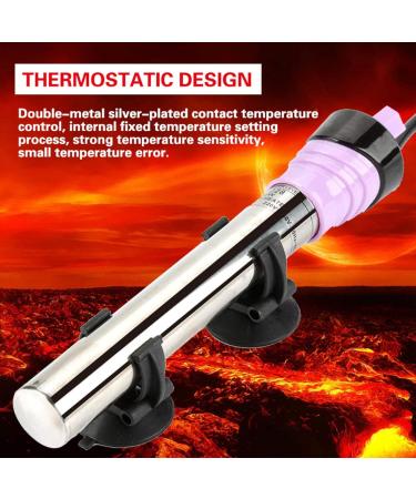 HEEPDD 100W Stainless Steel Aquarium Heater | Electric Heating Bar for Fish Tank | 50W 200W 300W 500W Options Available | International Shipping - Buy Online on GoSupps.com