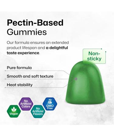 BIO KRAUTER Iodine Gummies - 60 Vegan Chews - 250 mcg Potassium Iodide - Iodine Supplement with Selenium Zink - Apple Flavor Pectin-Based Chews - Buy Online on GoSupps.com