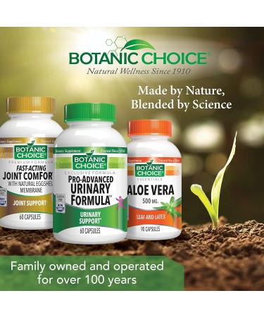 Botanic Choice Pro-Advanced Urinary Formula-Blend for Urinary Tract Health Support - Magnesium Cranberry Uva Ursi Damiana - 60 Capsules - Buy Online on GoSupps.com
