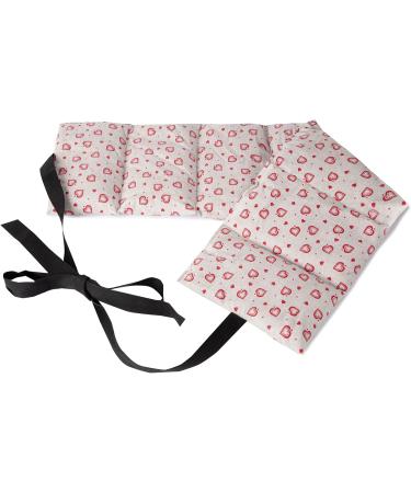 Johanniskern Pillow 7-Chamber with Band 65x15 Thermal Comfort for Back & Loin | Luxurious Grain Pillows for Country Home or Cold Relief - Buy Online on GoSupps.com