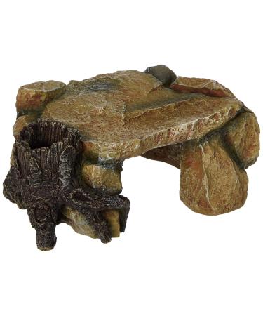 Trixie 8847 Rock Plateau with Tree Trunk 25 cm Single