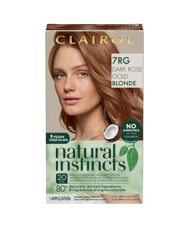 Clairol Natural Instincts Demi-Permanent Hair Dye  7RG Dark Rose Gold Blonde Hair Color  Pack of 1 7RG Dark Rose Gold Blonde 5.85 Fl Oz (Pack of 1) - Buy Online on GoSupps.com