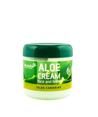 TABAIBA Aloe Vera Cream Face Cream and Body Aloe Vera Tabaibaloe Fresh 1 count 300 ml Fresh. 300.00 ml (Pack of 1)