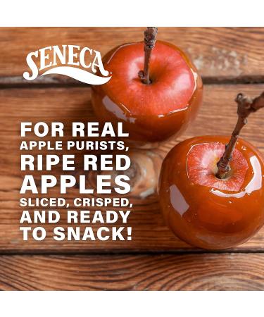 Seneca Caramel Apple Chips - 100% Red Delicious Apples from Yakima Valley Orchards - Crisped to Perfection - 0.7oz (Pack of 24) - Buy Online on GoSupps.com