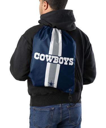 Dallas Cowboys NFL Team Stripe Wordmark Drawstring Backpack - Buy Online on GoSupps.com