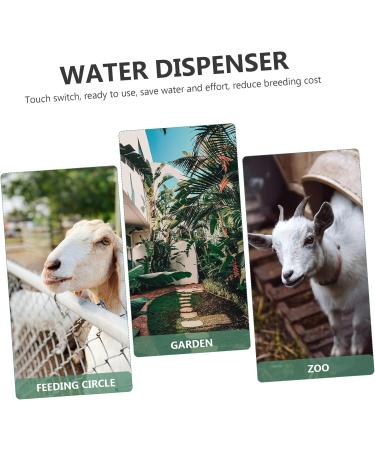 POPETPOP 1pc Sheep Drinking Bowl Automatic Drinking Trough Automatic Bird Waterer Goat Water Bowl Copper - Buy Online on GoSupps.com