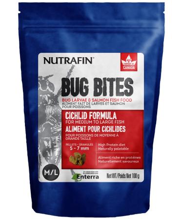Nutrafin Bug Bites Cichlid Formula 5-7 mm pellets Cichlids