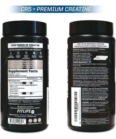 PMD Sports CR5 Professional Creatine Complex | Optimize Recovery & Build Lean Muscle | 240 Capsules - Buy Online on GoSupps.com