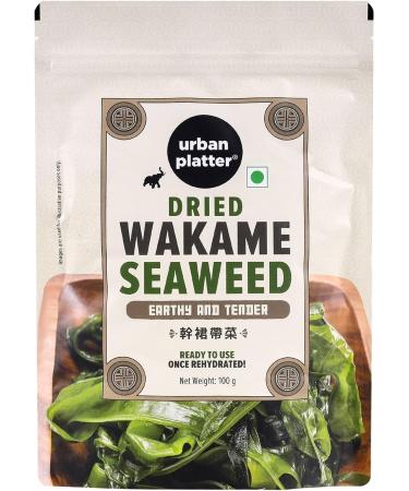 Urban Platter Urban Platter Wakame Seaweed 100g Low Fat Protein Source High Fiber  - Buy Online on GoSupps.com