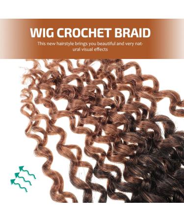 Beaupretty 14 Crochet Wig Passion Crochet Hair Afro Wigs Hair Wig Wave Crochet Hair Passion Hair Crochet Hooks for Dreadlocks Dreadlock Crochet Hook Miss Braid Low Temperature Wire Spring Assorted Color 2 - Buy Online on GoSupps.com