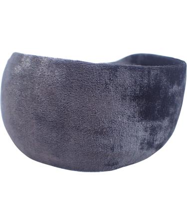 Topkids Accessories Wide Velvet Alice Bands Adult Women Hair Accessories for Women Hair Bands for Women Thick Headband Womens Headbands Head Bands Adult Women Wide Headbands (Dark Grey) - Buy Online on GoSupps.com