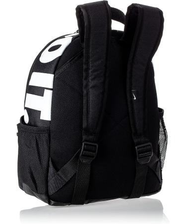 Nike Brasilia Just Do It Mini Backpack - Black/White Glossy Finish - Buy Online on GoSupps.com