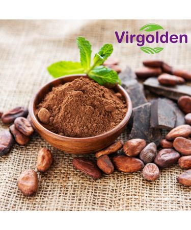 Organic Cacao Powder 1kg by Virgolden Organic - Buy Online on GoSupps.com