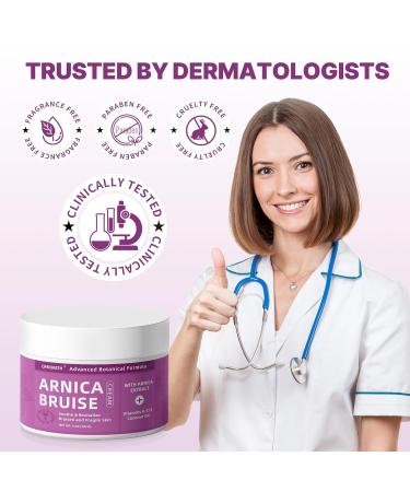 Arnica Bruise Cream Extra Strength Fast Healing Arnica Cream for Thin Skin Swelling & Discoloration Vitamin K C & E Infused Formula for Sensitive Aging or Post-Procedure Skin (4 oz) - Buy Online on GoSupps.com