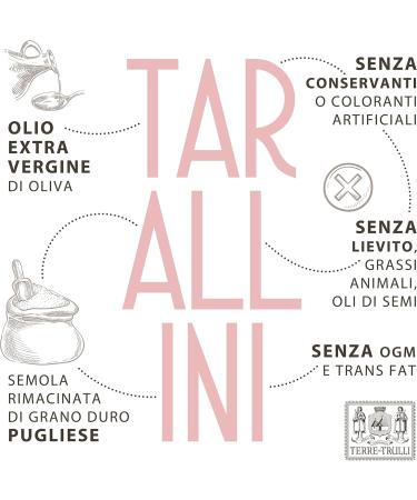 Terre des Trulli Tarallini Doux Biscuits Gla s au Citron - 4 Packets of 150g - Buy Online on GoSupps.com